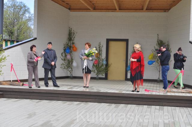 Brīvdabas estrādes atklāšana-2014